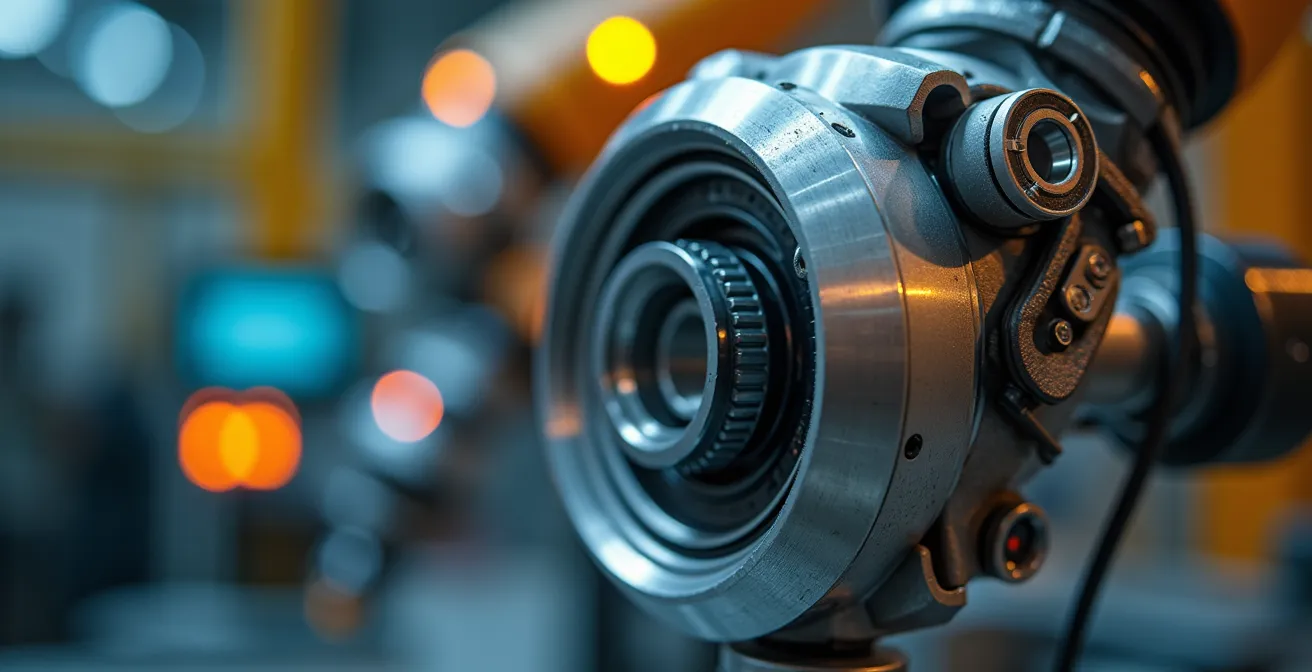 Automatisierte digitale Prozesse in modernem Büroumfeld