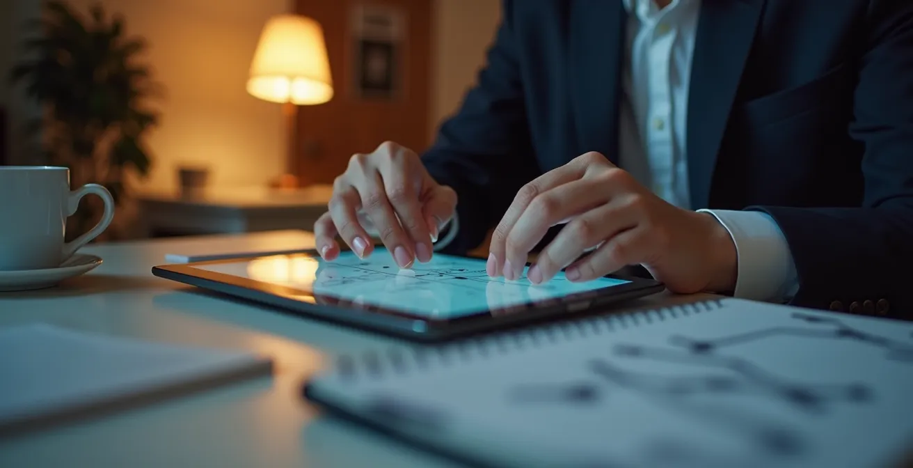 Visualisierung einer strukturierten Notfallreaktion nach einem Cyberangriff