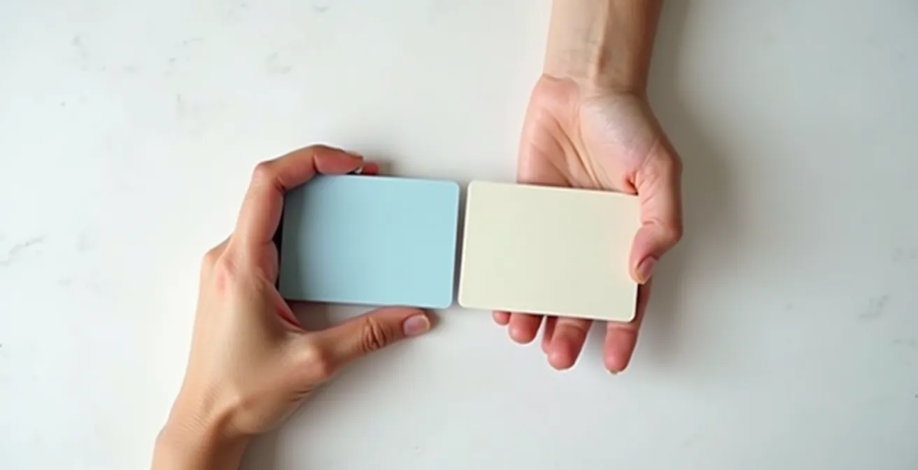 Visualisierung des Vier-Augen-Prinzips beim sicheren Online-Shopping für Paare