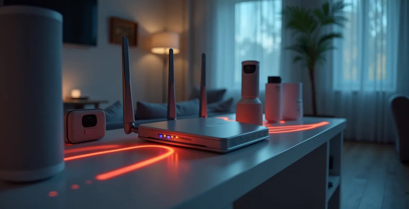 Visualisierung von Sicherheitslücken in einem vernetzten Smart Home