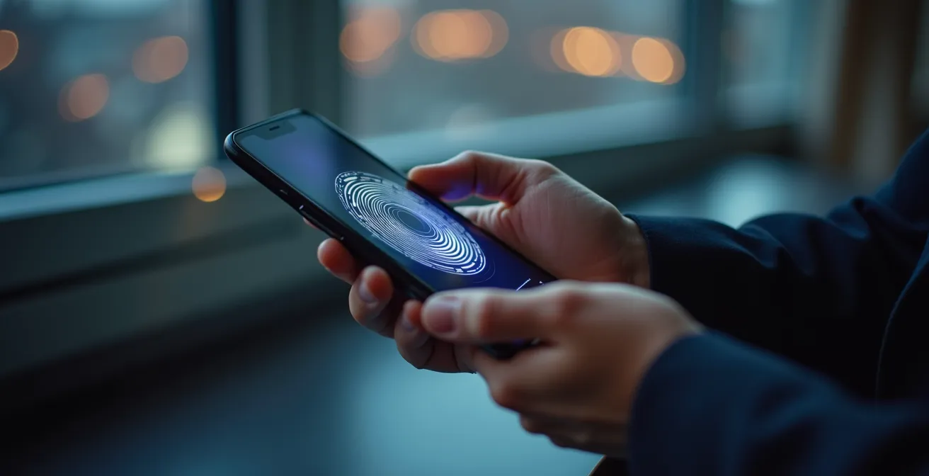 Moderne Zwei-Faktor-Authentifizierung mit Smartphone und biometrischen Daten